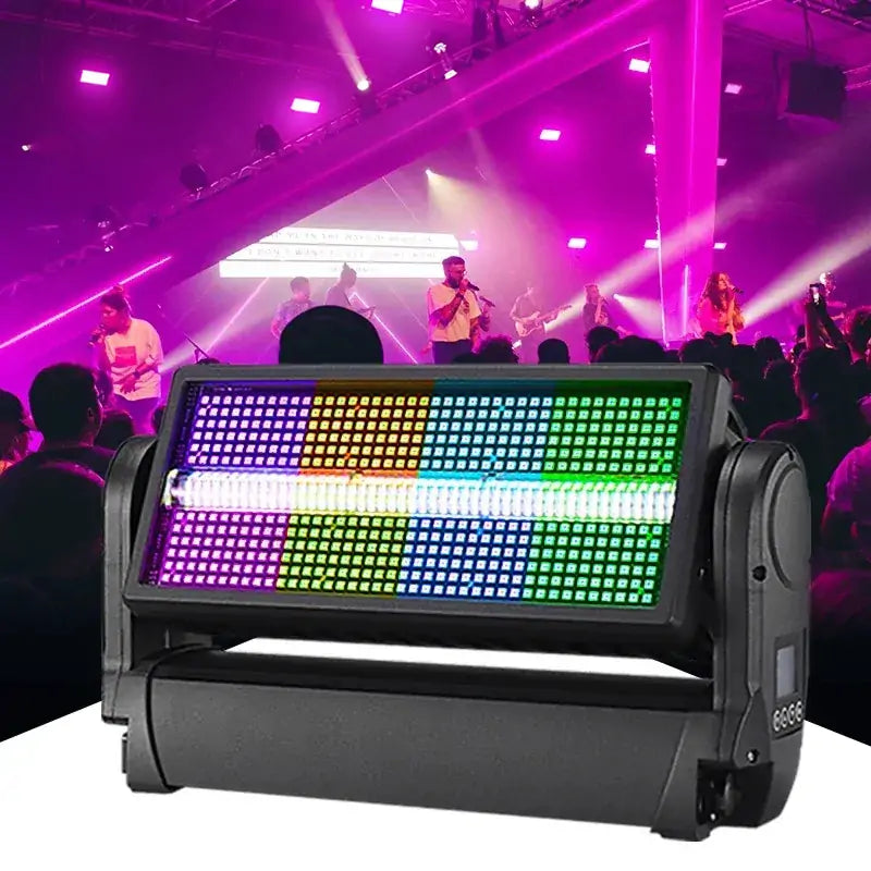 WATERPROOF 8 SEGMENT STROBE MOVING HEAD LIGHT