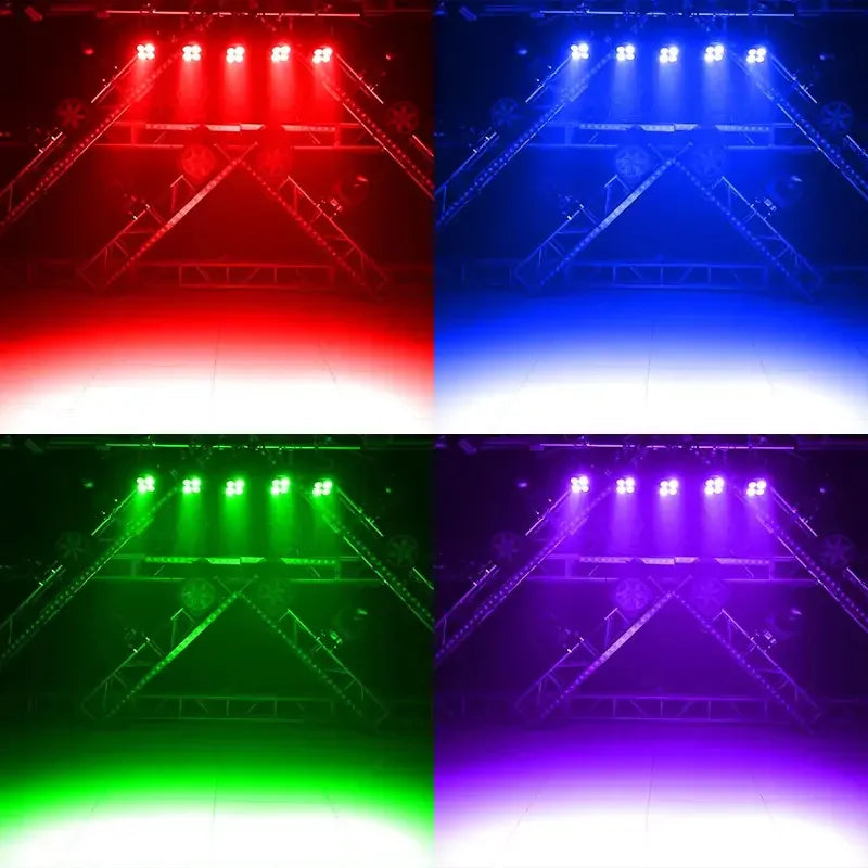 WATERPROOF MINI 4PCS LED PAR LIGHT