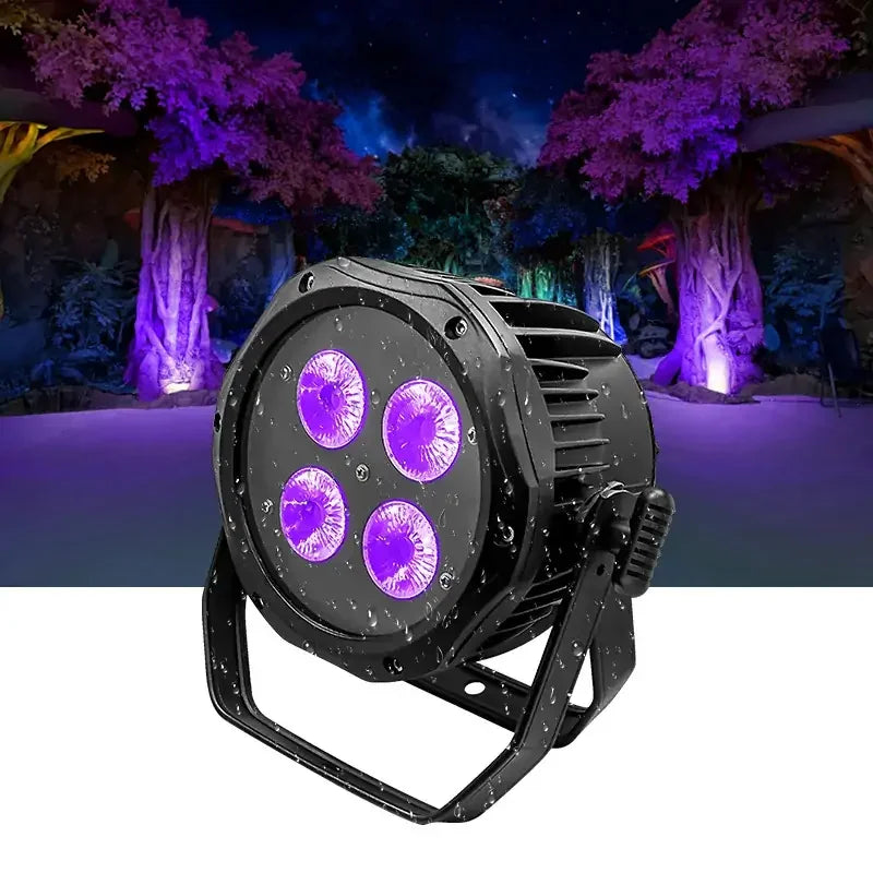 WATERPROOF MINI 4PCS LED PAR LIGHT