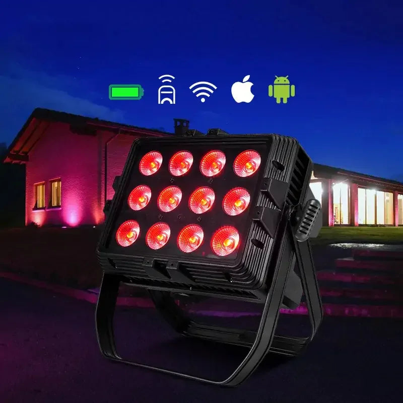 WATERPROOF WIRELESS BATTERY LED CITY COLOR LIGHT