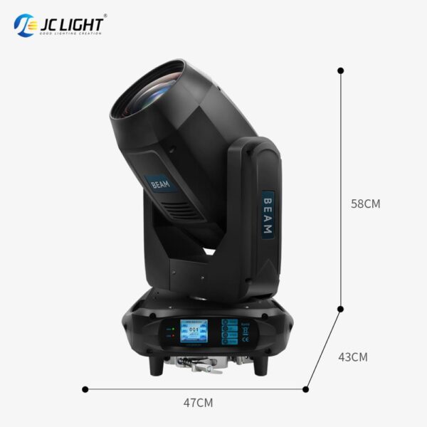 400W Moving Beam Light-Privated Model QL380G-2 size