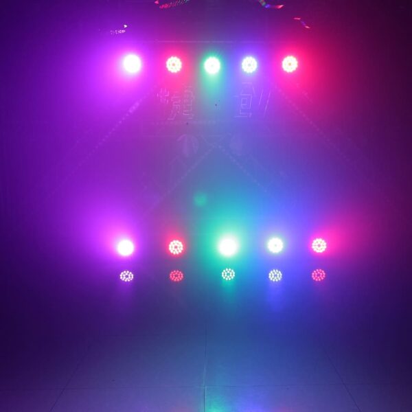 Waterproof 18pcs Led Flat Par Light-BF186A colorful effect