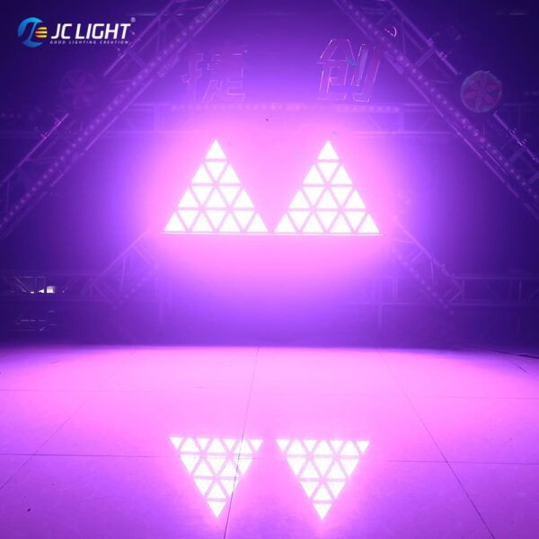 Triangle Full Color Matrix Light-SZD03A effect