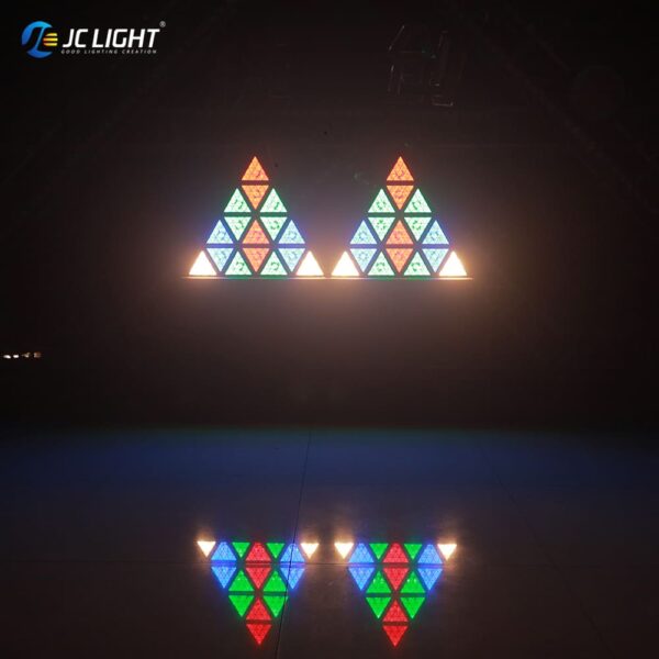 Triangle Full Color Matrix Light-SZD03A show