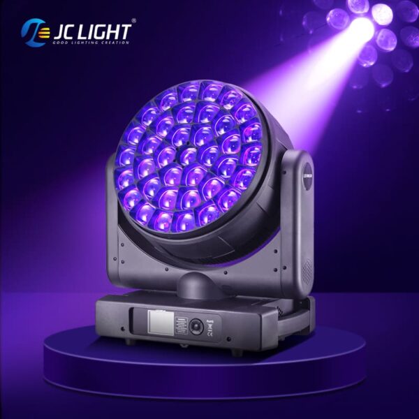 37x40W Bee Eye Moving Head Light pink effect